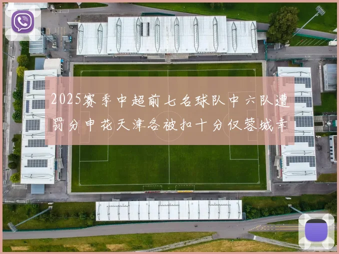 2025赛季中超前七名球队中六队遭罚分申花天津各被扣十分仅蓉城幸免